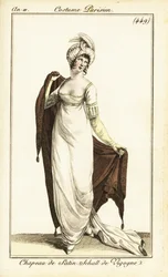 Merveilleuse in abito da opera, Parigi
