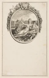 Inaugurazione della statua equestre di Luigi XV