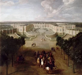 Vista del Grand Trianon dall