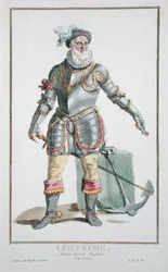 Robert Dudley (1533-88), conte di Leicester, da «Recueil des Estampes, représentant les Rangs et les Dignités, suivant le Costume de toutes les Nations existantes», pubblicato nel 1780