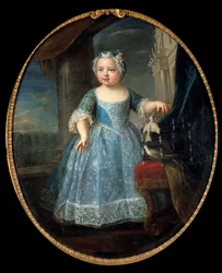 Ritratto di Louise Marie di Francia (1728-1733) detta Madame, terza figlia di Luigi XV