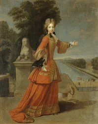 Ritratto di Maria Adélaide di Savoia, duchessa di Borgogna