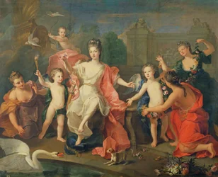 La Duchessa di Borgogna e i suoi Figli