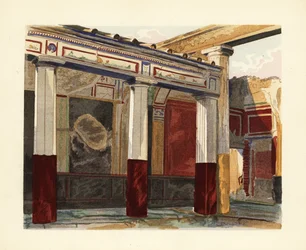 Peristilio rodio della Casa delle Nozze d