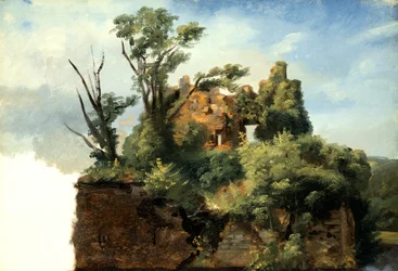 Paesaggio con rovine, circa 1782-5