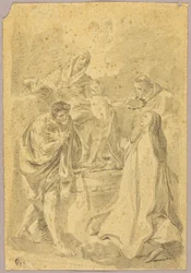 Madonna e Bambino con tre santi