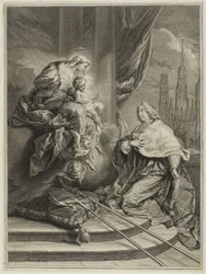 Ritratto di Louis de la Vergne de Tressan, conte di Lione, arcivescovo di Rouen