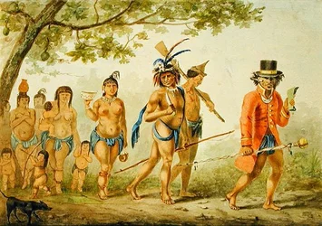 Marcia di una tribù, c.1839