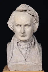 Busto di Victor Hugo all