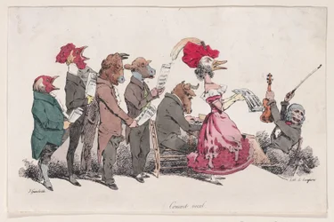 Concerto Vocale da Metamorfosi del Giorno, 1829