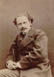 Ritratto del compositore Jules Massenet