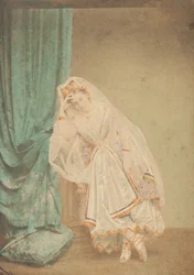 La contessa in abito di piqué o come Giuditta, 1860s