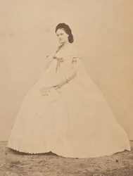 Le peignoir plisie autre, 1860s