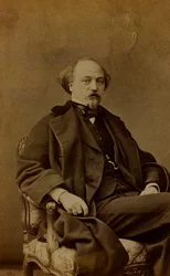 Ritratto di Jean Pierre Alexandre Antigna, pittore francese; carte de visite