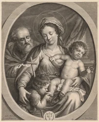 Sacra Famiglia e San Giovanni
