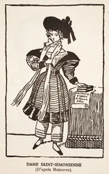 Dama Saint-Simonienne