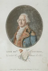 Conte Adam Philippe de Custine 1740-1793, 1793