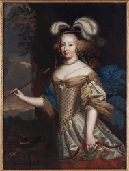 Madame de Montespan come Diana