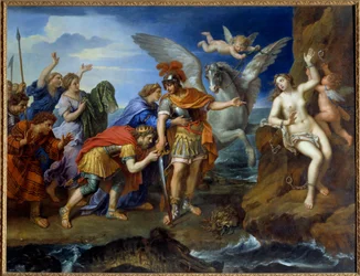 Perseo libera Andromeda