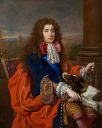 Ritratto di Louis François Marie Le Tellier, marchese di Barbezieux 1668-1701, ca 1690