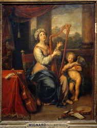 Santa Cecilia che canta le lodi del Signore