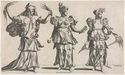 Le Tre Parche, Disegni di Costumi, c. 1534