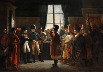 Lo zar Alessandro I presenta i Calmucchi, Cosacchi e Baschiri dell