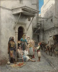 Il giovane venditore di fiori