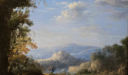 Paesaggio con la lotta di Giacobbe con l