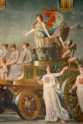 Affresco "Il Trionfo della Repubblica"