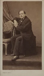 Ritratto del poeta Théodore de Banville