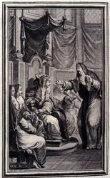 Il salterio - in “Tales et nouvelles en vers” di Jean La Fontaine. 1776. Illustrazione di P.P. Choffard.