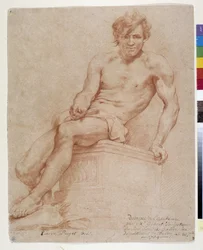 Uomo seduto