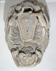 Le armi del re, Luigi XIV (1638-1715) (marmo)