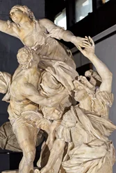 Il ratto di Elena, dettaglio, dopo il 1683
