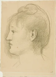 Testa di una donna