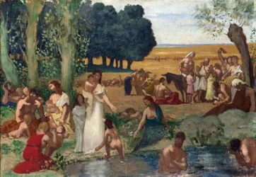 Estate. Dipinto di Pierre Cecil Puvis de Chavannes, prima del 1873
