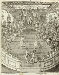 Illustrazione da Le Maître à danser, 1734