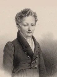 Ritratto del pianista e compositore Sigismund Thalberg 1812-1871, 1826