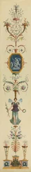 Pannello decorativo, 1790s