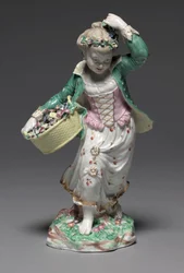 Autunno, fabbricato dalla Fabbrica di Porcellana di Bristol, c.1775