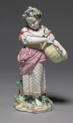 Primavera, prodotta dalla Fabbrica di Porcellana di Bristol, c.1775