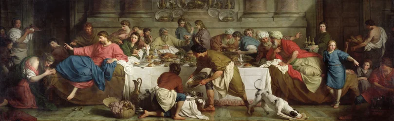 Cena a casa di Simone, 1737