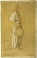 Studio: Donna con un vaso