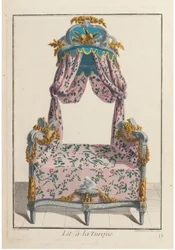 Lit à la Turque, ca 1788