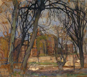 Sole di primavera: Rovine del castello di Brederode, ca. 1909-10