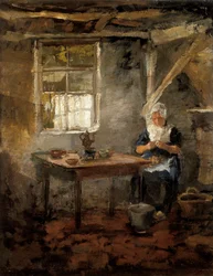 Donna in un interno olandese, 1899