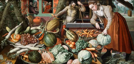 Scena di mercato