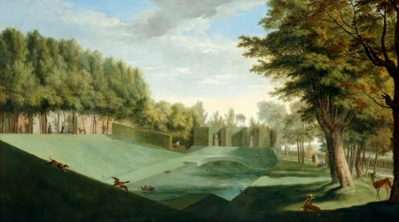 Chiswick House: Lo stagno meridionale, c.1729-31