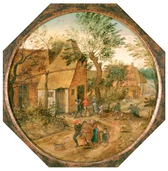Passaggio attraverso il villaggio